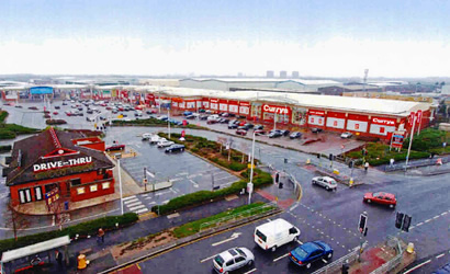 Renfrew Retail Park, Glasgow, UK