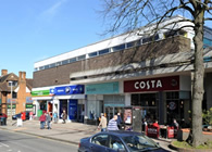 West Byfleet Town Centre, Old Woking Road & Station Approach, West Byfleet